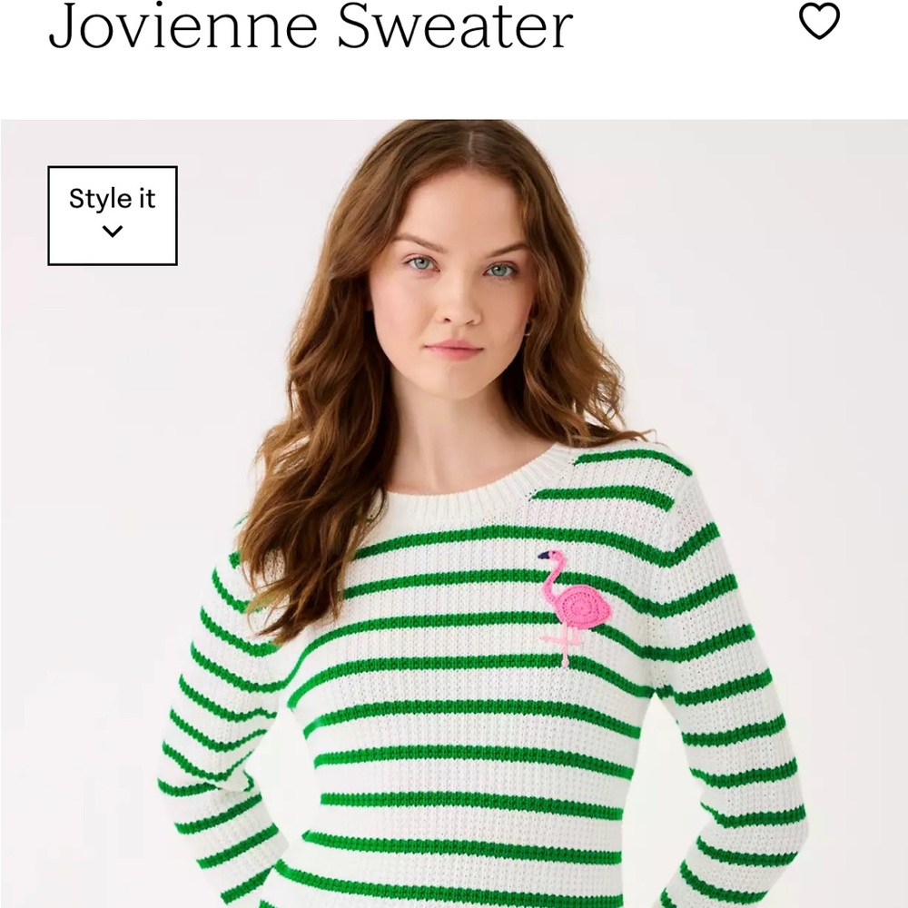 NWOT LILLY PULITZER JOVIENNE sweater. - Picture 14 of 16